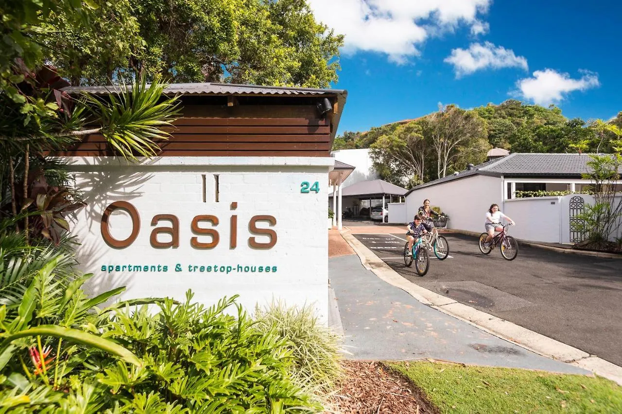 The Oasis Apartments And Treetop Houses Byron Bay 3*,  Australia